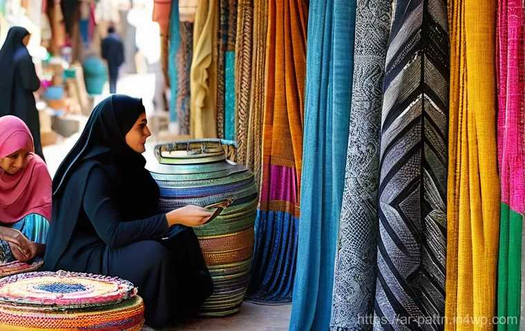 자원순환 경제 모델의 지역 특성 - **Prompt 1: Local Artisan Upcycling in a Vibrant Souk**
    "A wide, inviting shot of a bustling, tr...